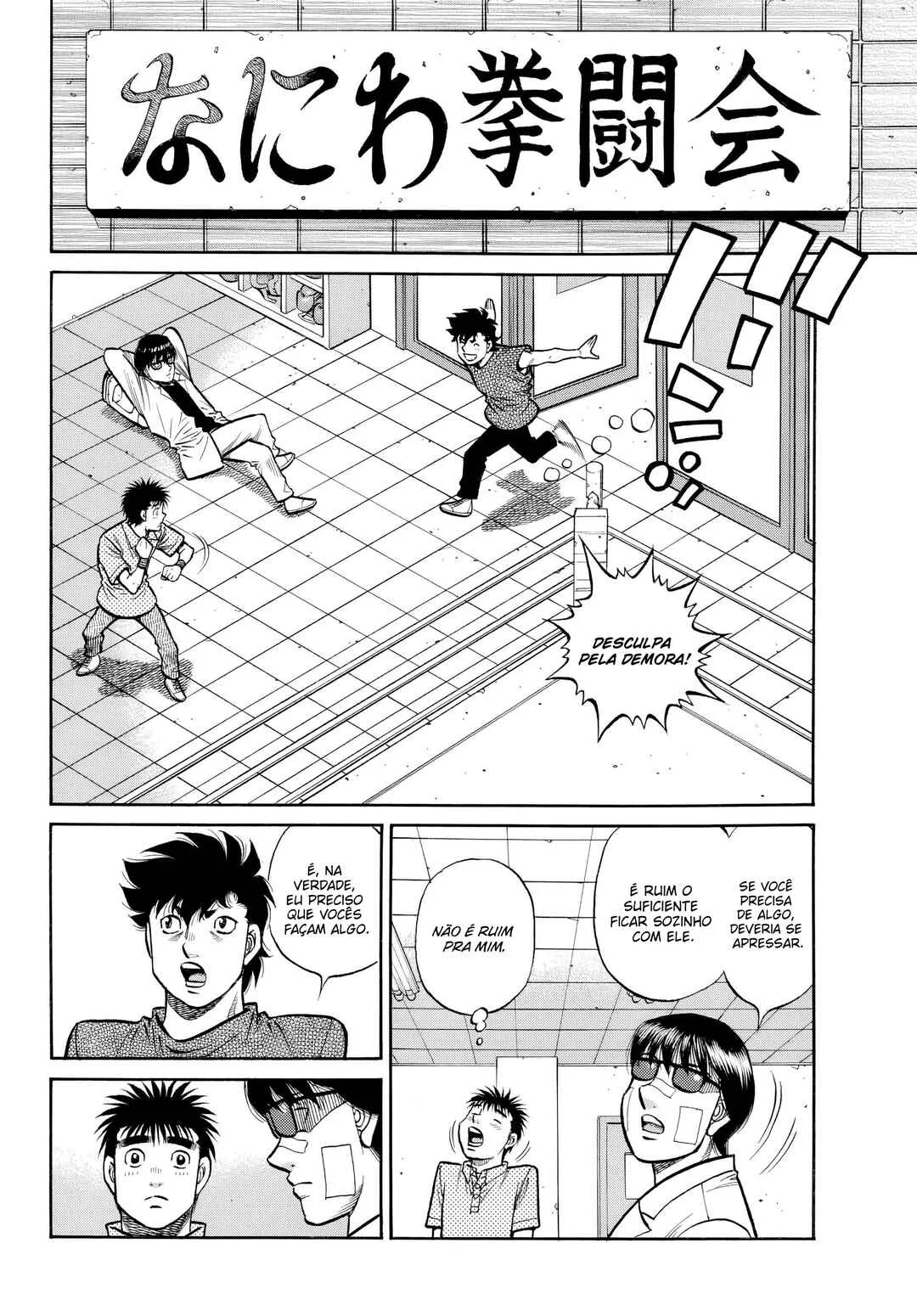 Hajime no Ippo Capítulo 889 – Obstáculo Invisível