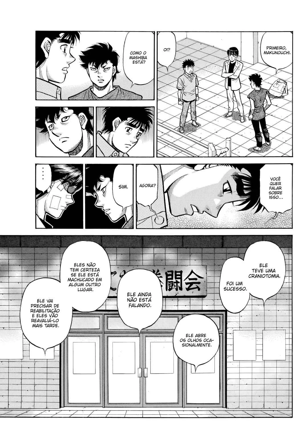 Hajime no Ippo Capítulo 889 – Obstáculo Invisível