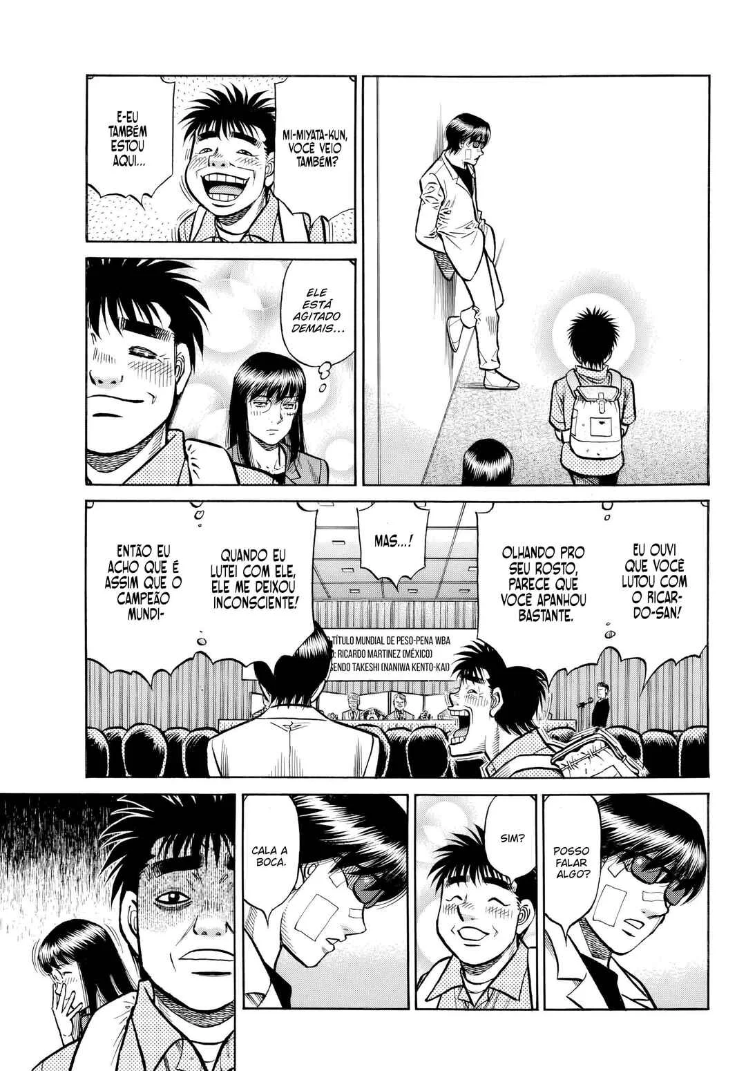 Hajime no Ippo Capítulo 889 – Obstáculo Invisível