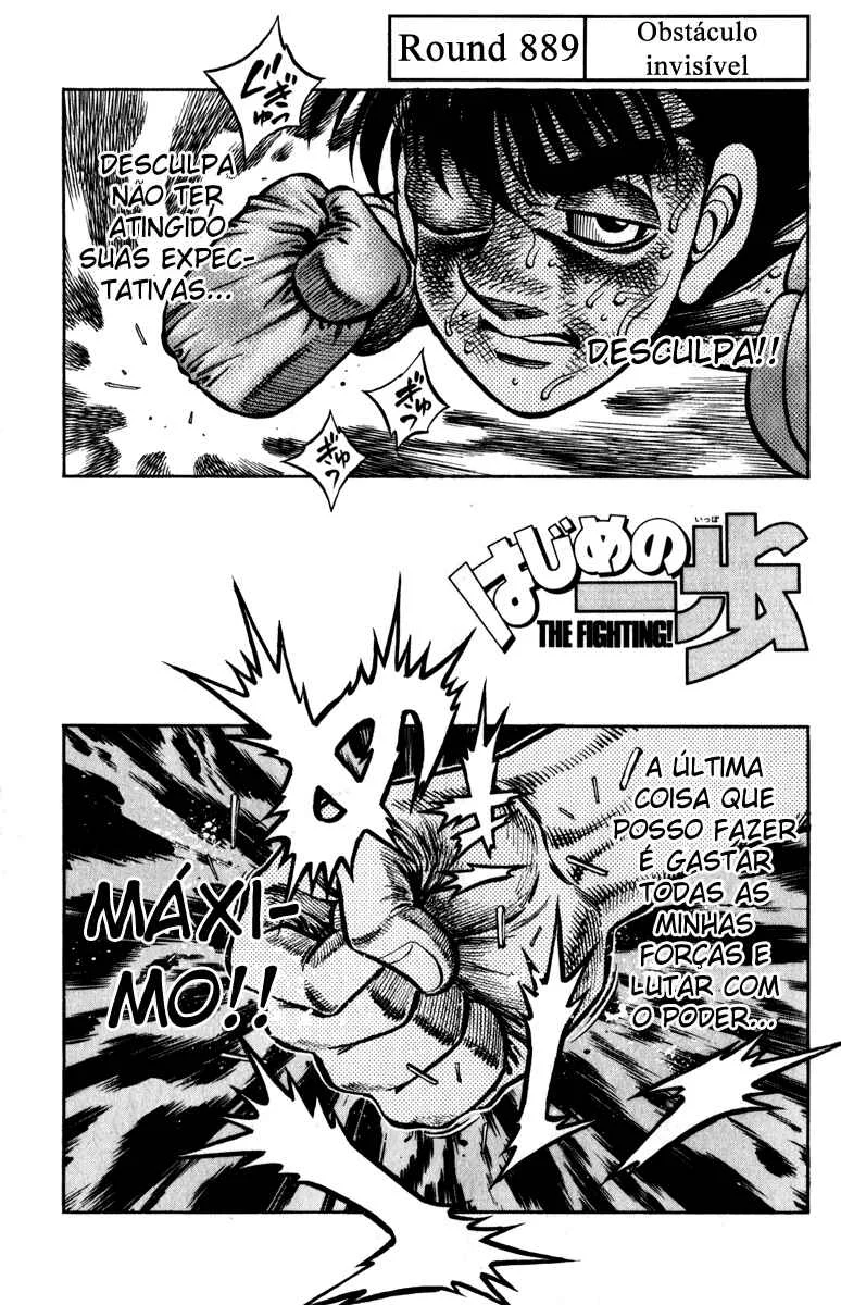 Hajime no Ippo Capítulo 889 – Obstáculo Invisível