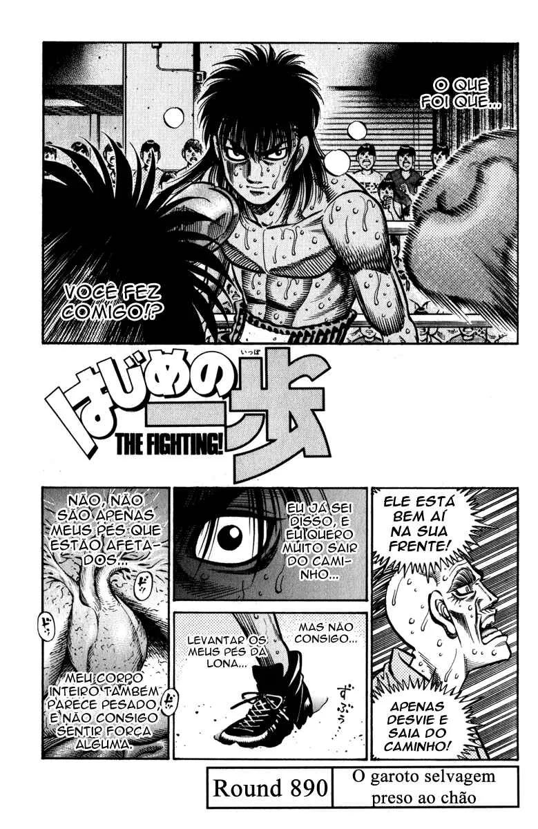 Hajime no Ippo Capítulo 889 – Obstáculo Invisível