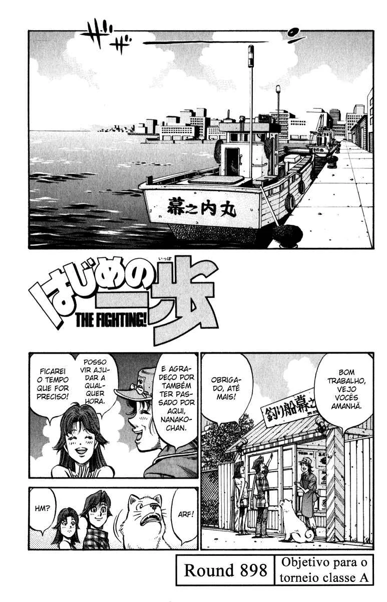 Hajime no Ippo Capítulo 889 – Obstáculo Invisível