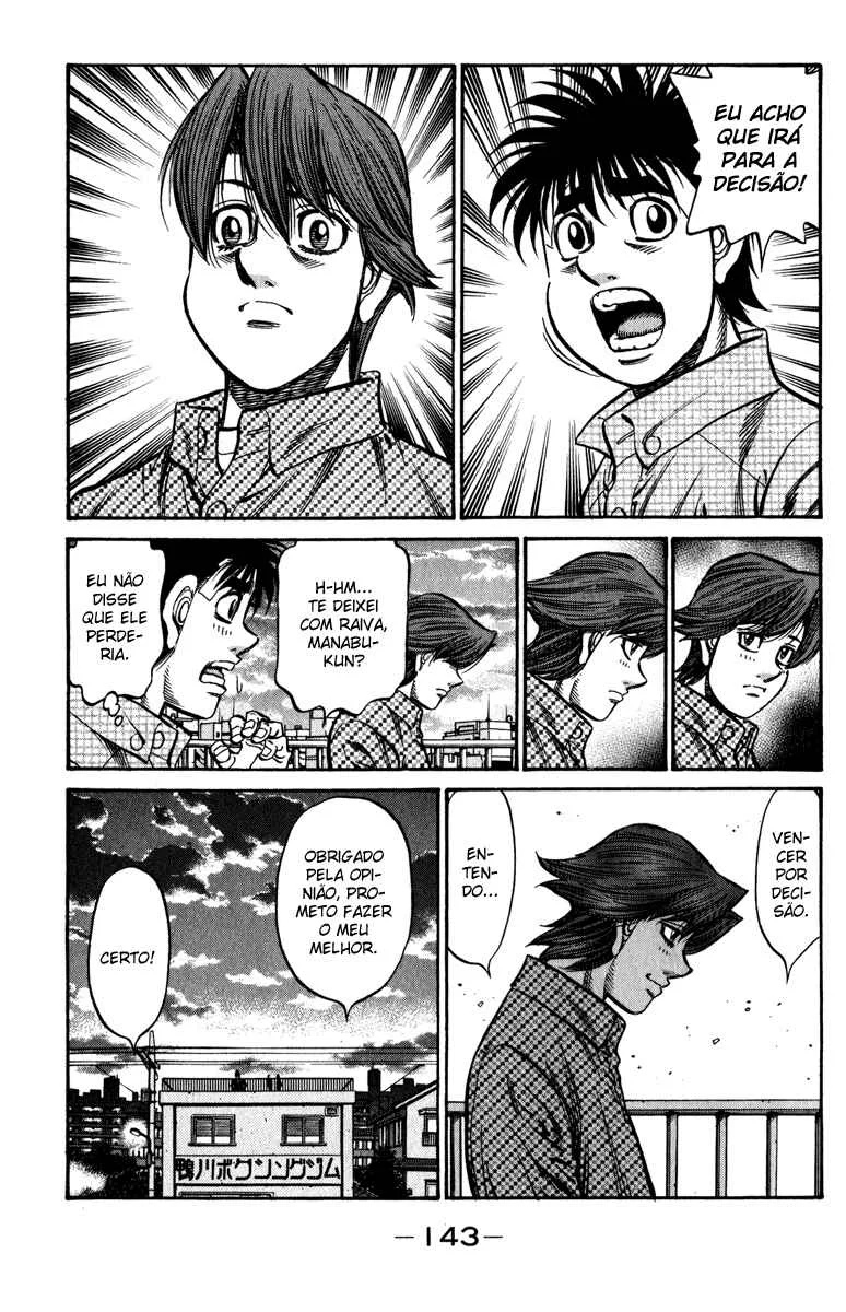 Hajime no Ippo Capítulo 889 – Obstáculo Invisível