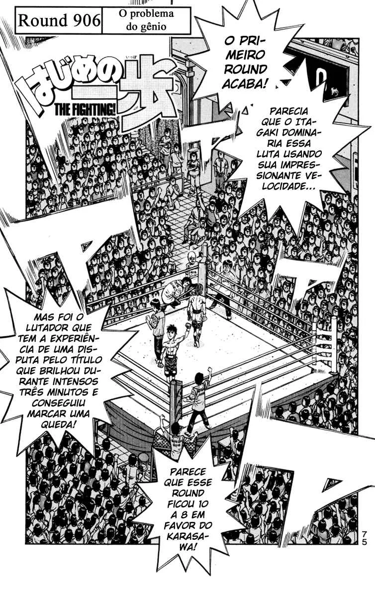 Hajime no Ippo Capítulo 889 – Obstáculo Invisível