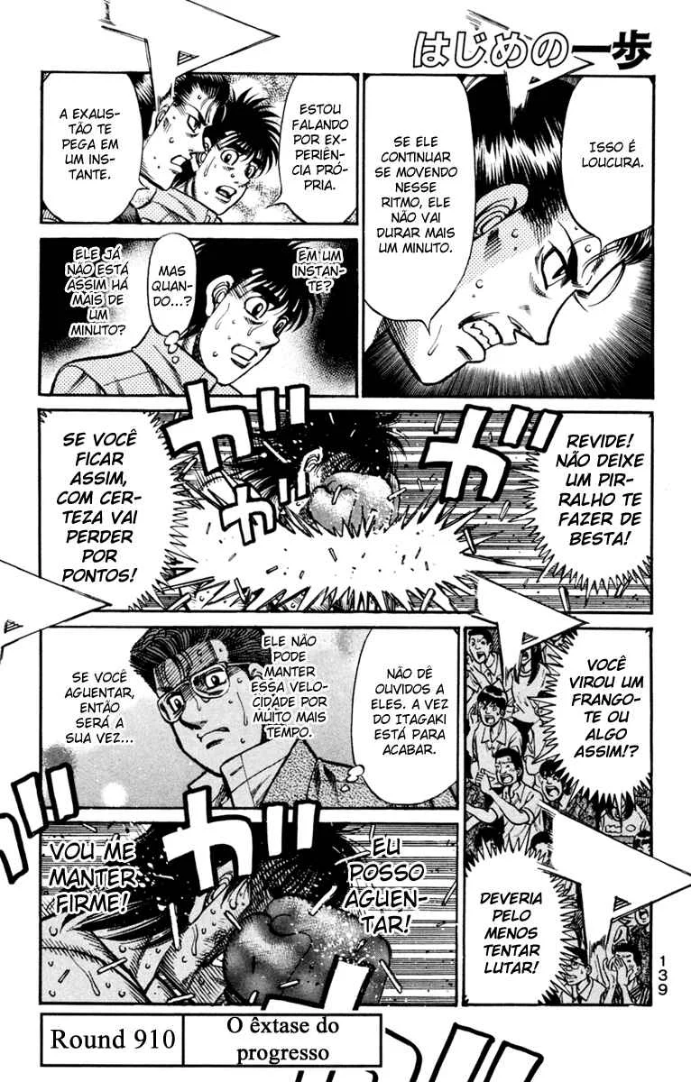 Hajime no Ippo Capítulo 889 – Obstáculo Invisível