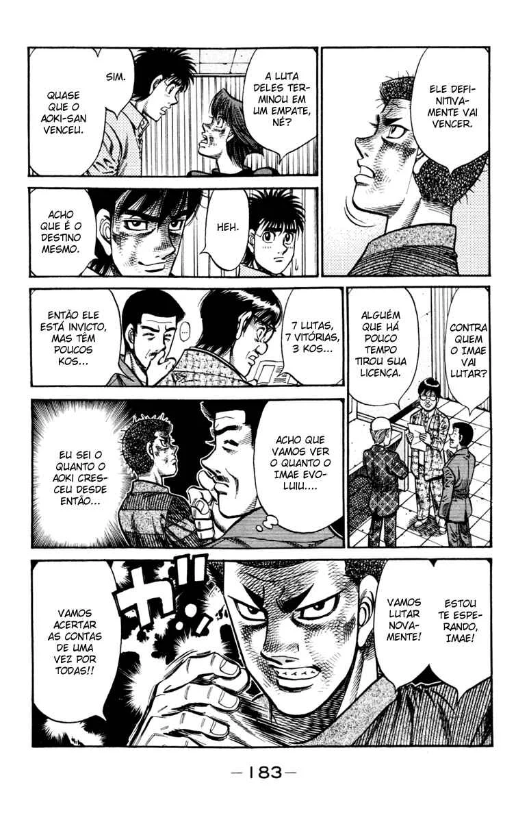 Hajime no Ippo Capítulo 889 – Obstáculo Invisível
