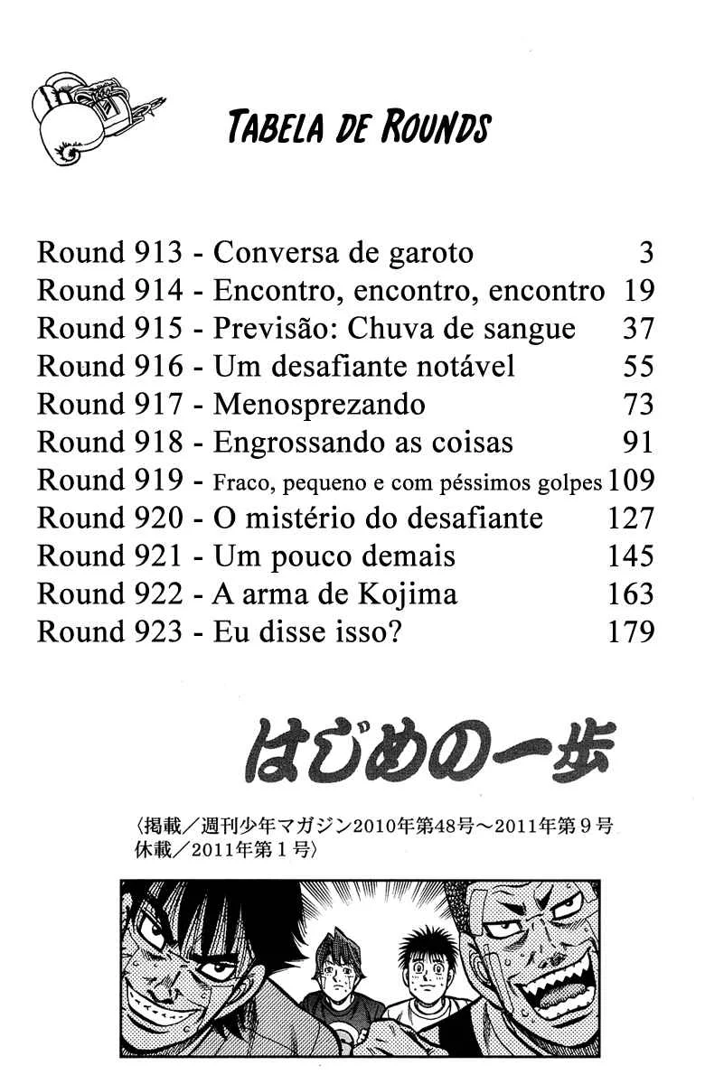 Hajime no Ippo Capítulo 889 – Obstáculo Invisível