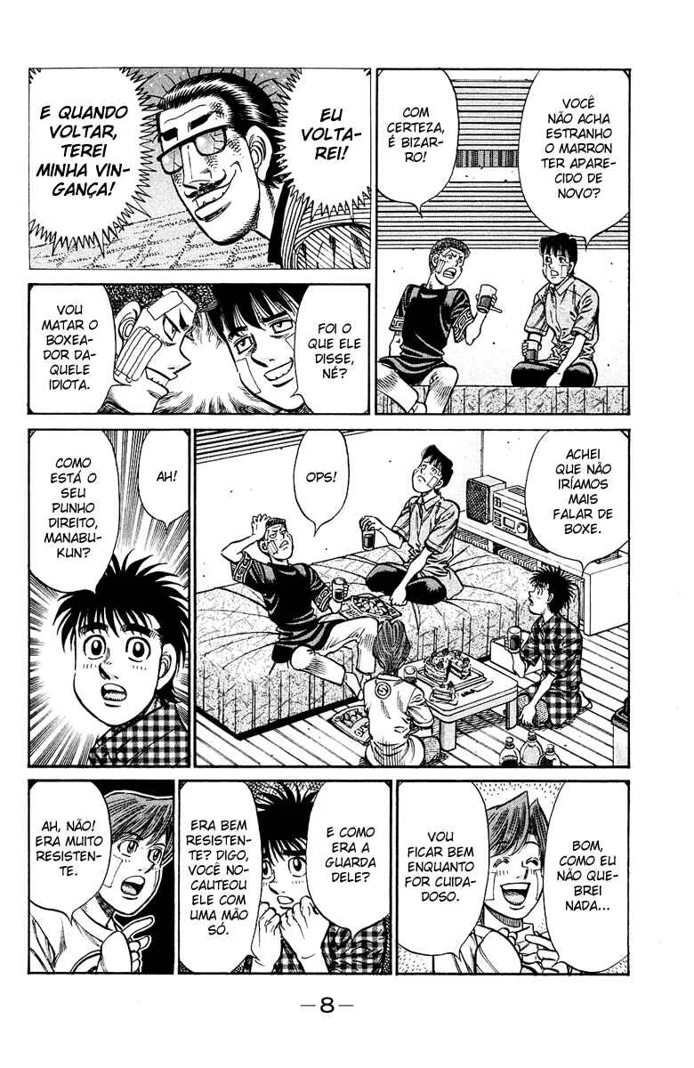 Hajime no Ippo Capítulo 889 – Obstáculo Invisível