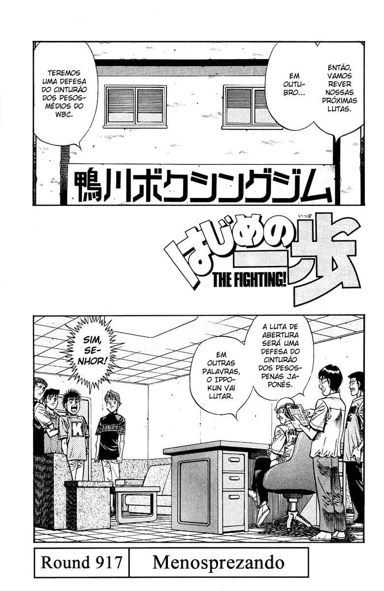 Hajime no Ippo Capítulo 889 – Obstáculo Invisível