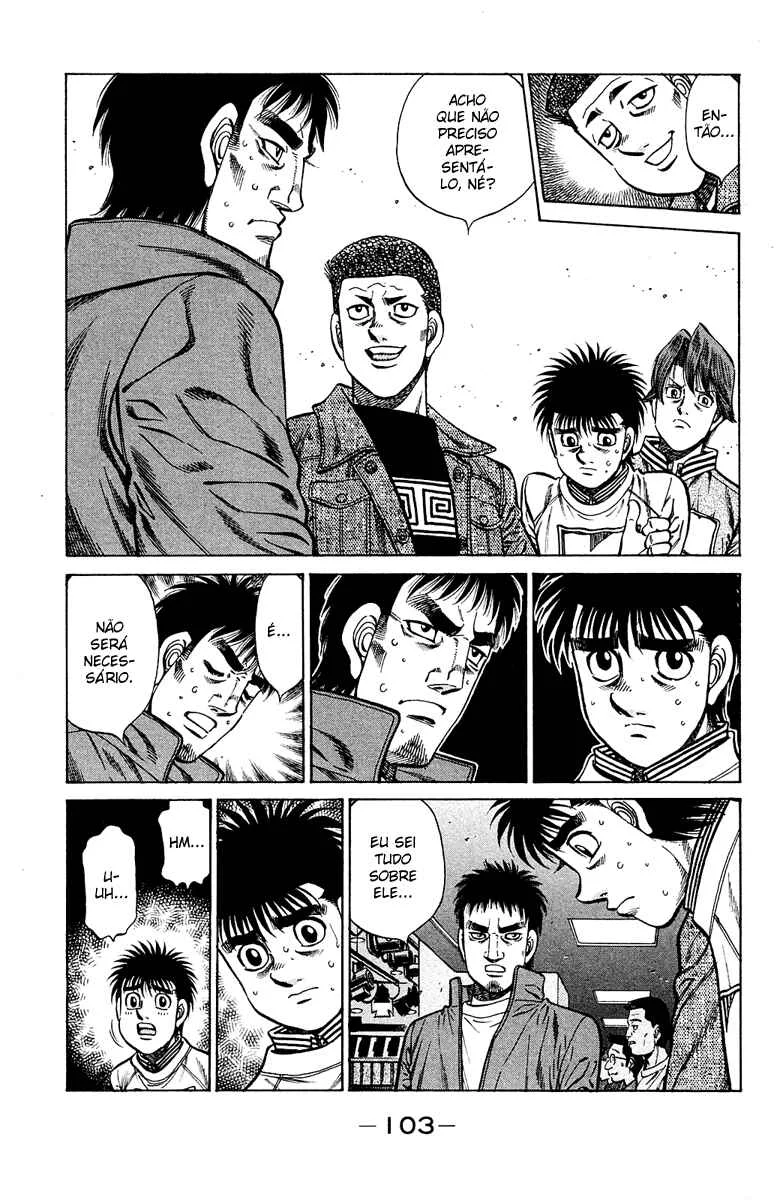 Hajime no Ippo Capítulo 889 – Obstáculo Invisível