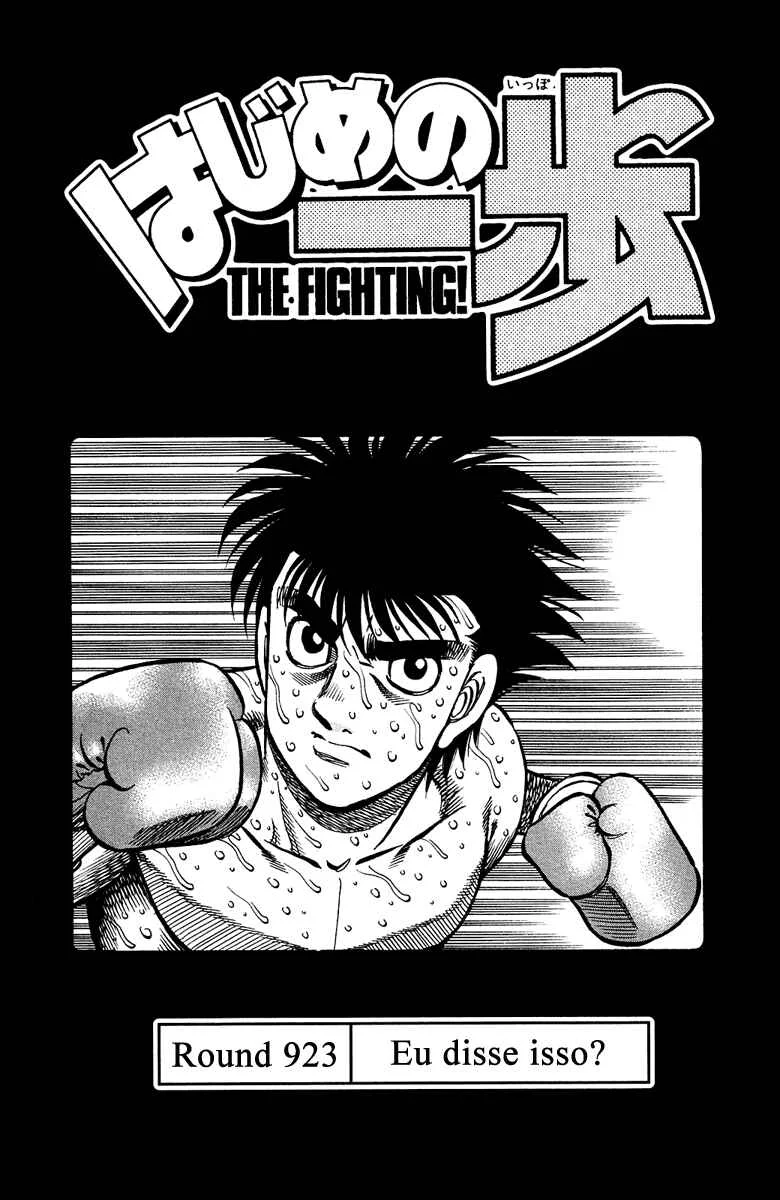 Hajime no Ippo Capítulo 889 – Obstáculo Invisível
