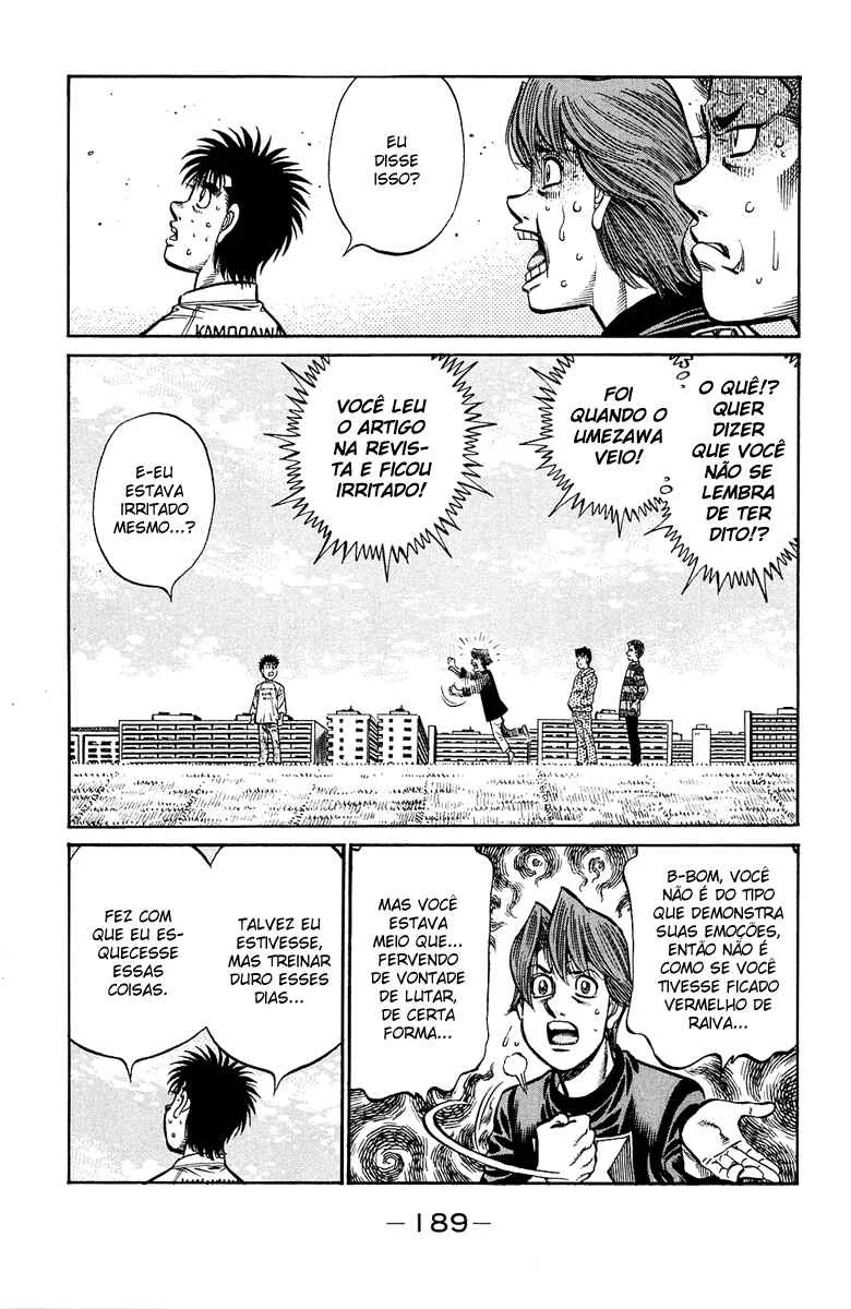 Hajime no Ippo Capítulo 889 – Obstáculo Invisível