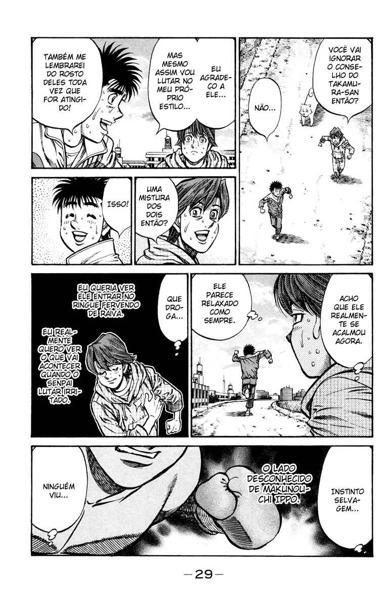 Hajime no Ippo Capítulo 889 – Obstáculo Invisível