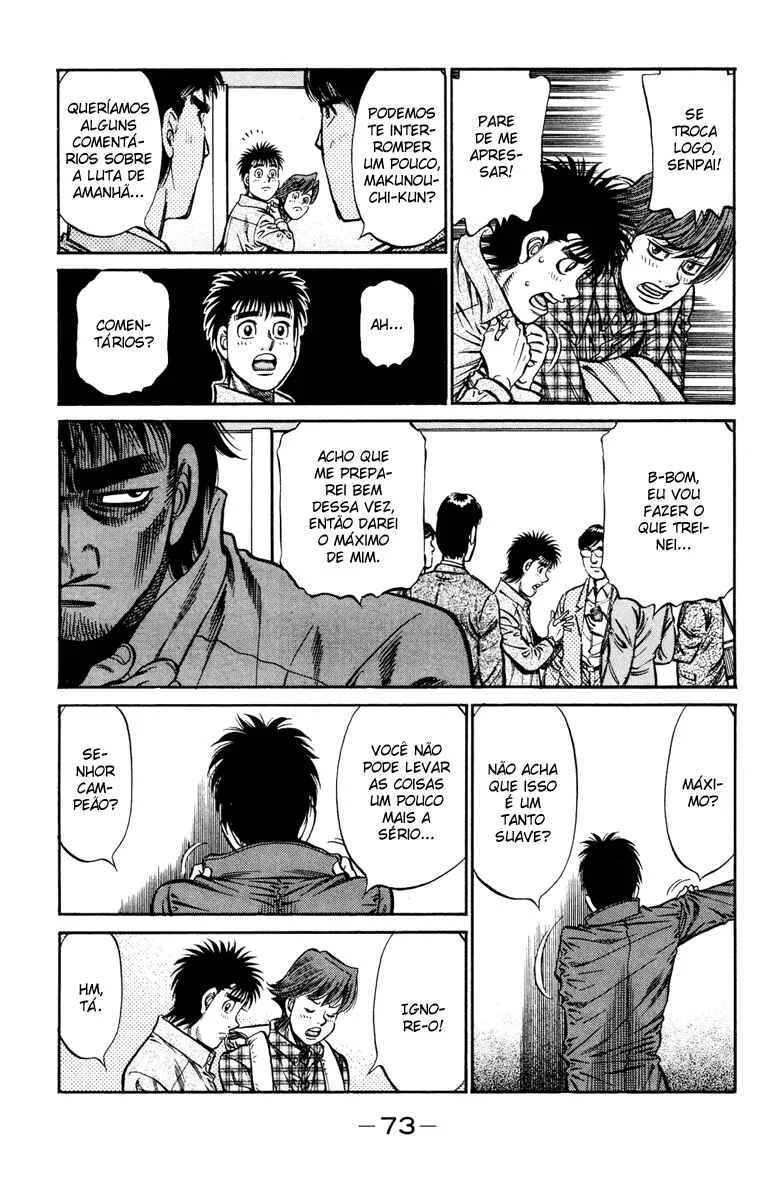 Hajime no Ippo Capítulo 889 – Obstáculo Invisível