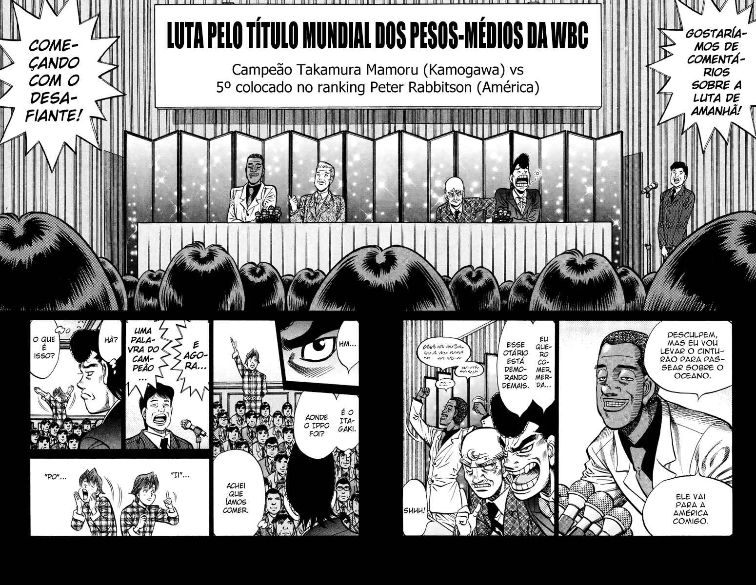 Hajime no Ippo Capítulo 889 – Obstáculo Invisível