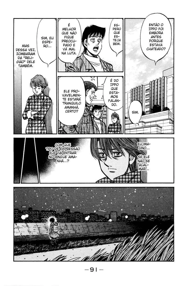 Hajime no Ippo Capítulo 889 – Obstáculo Invisível