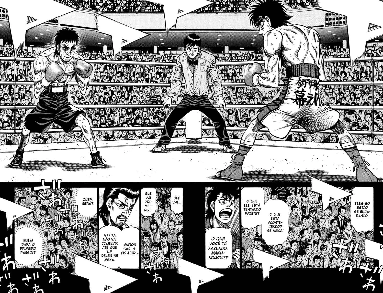 Hajime no Ippo Capítulo 889 – Obstáculo Invisível