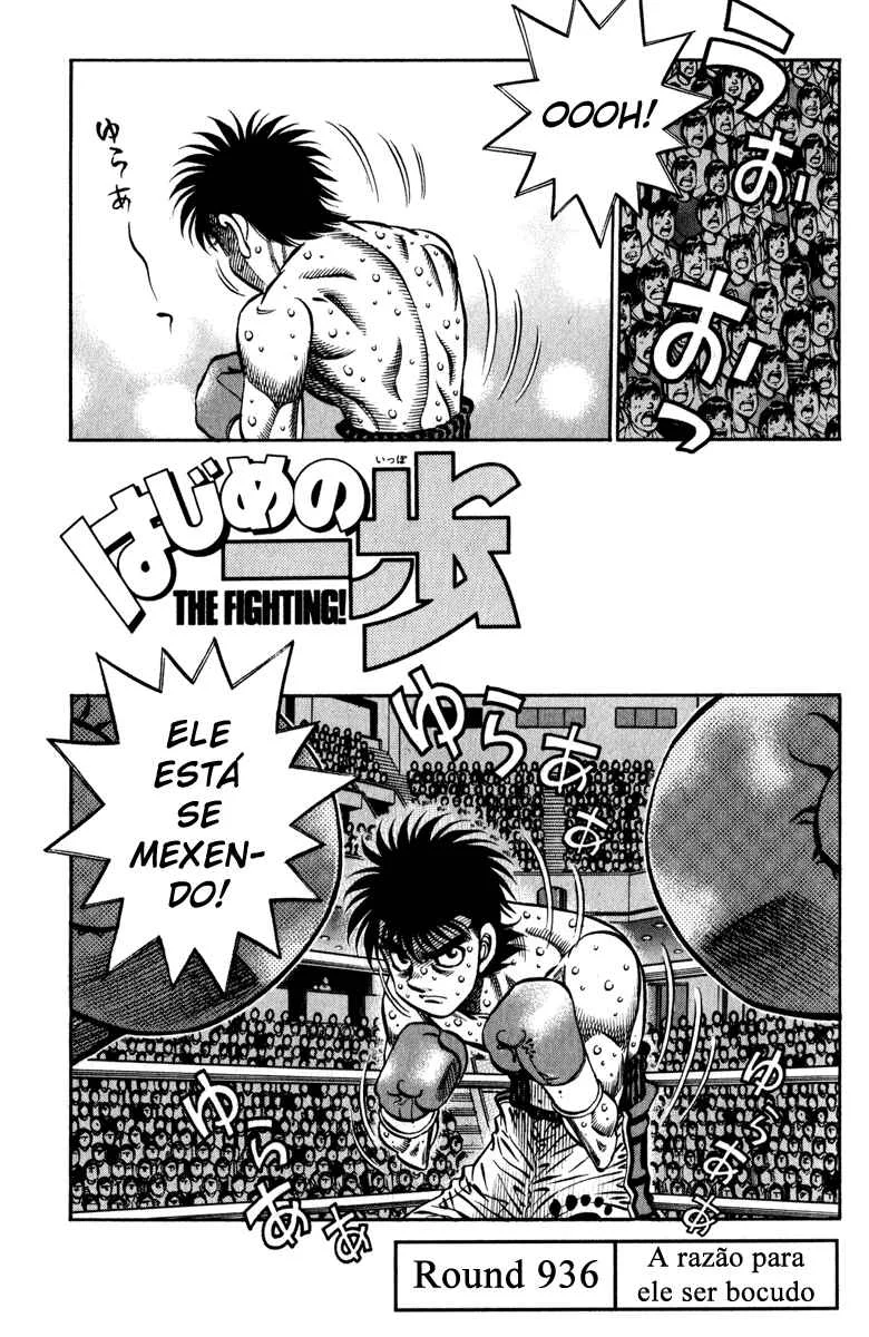 Hajime no Ippo Capítulo 889 – Obstáculo Invisível