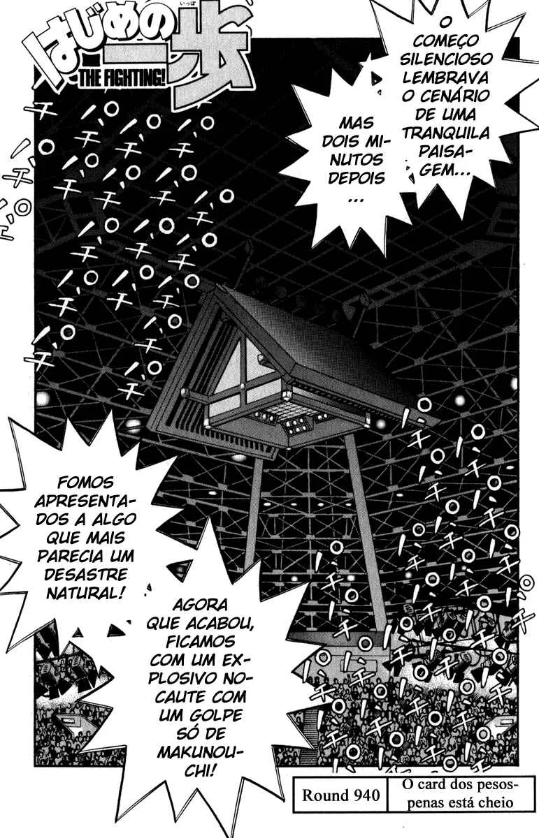 Hajime no Ippo Capítulo 889 – Obstáculo Invisível