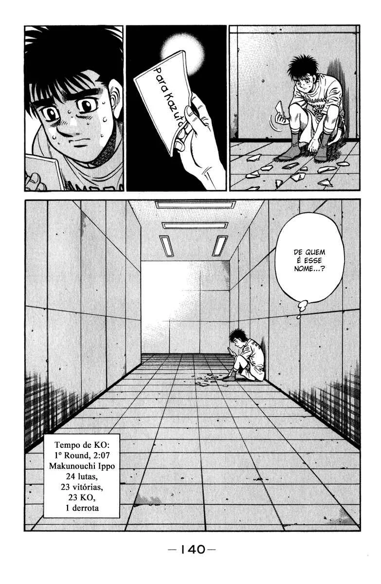 Hajime no Ippo Capítulo 889 – Obstáculo Invisível