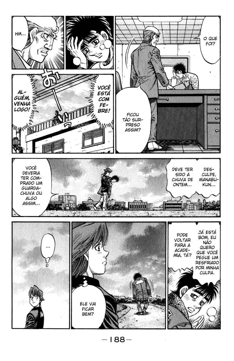 Hajime no Ippo Capítulo 889 – Obstáculo Invisível