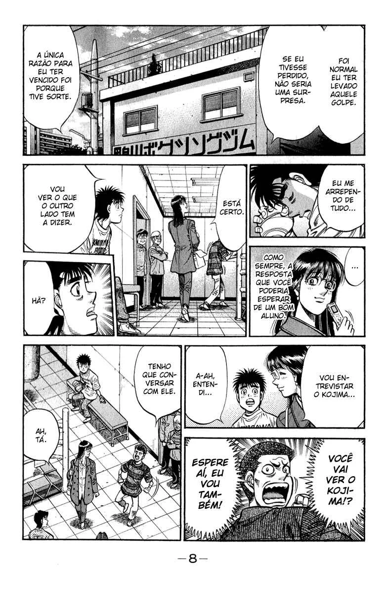 Hajime no Ippo Capítulo 889 – Obstáculo Invisível