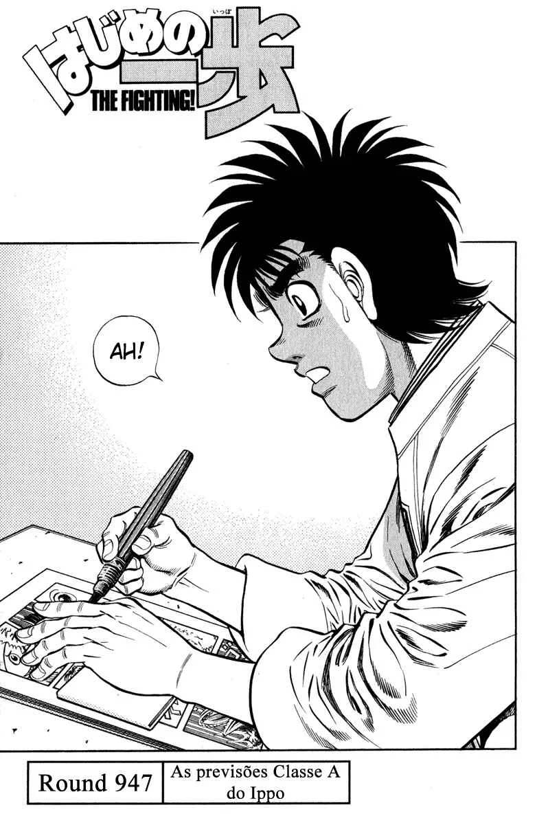 Hajime no Ippo Capítulo 889 – Obstáculo Invisível