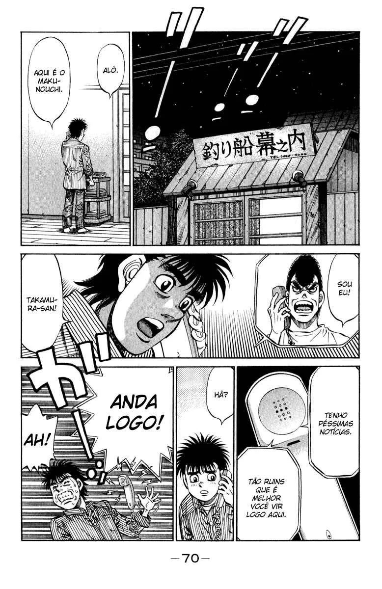 Hajime no Ippo Capítulo 889 – Obstáculo Invisível