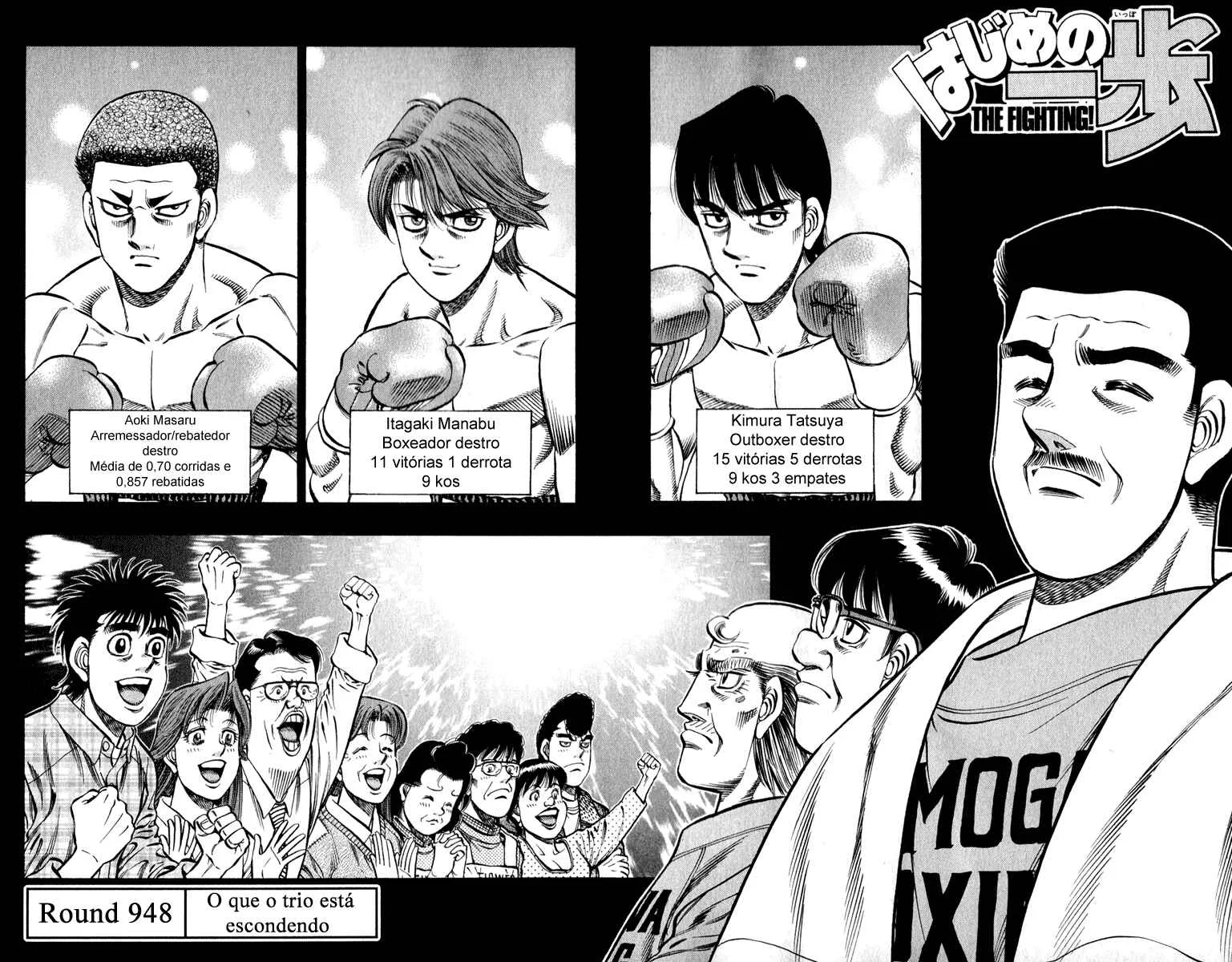 Hajime no Ippo Capítulo 889 – Obstáculo Invisível