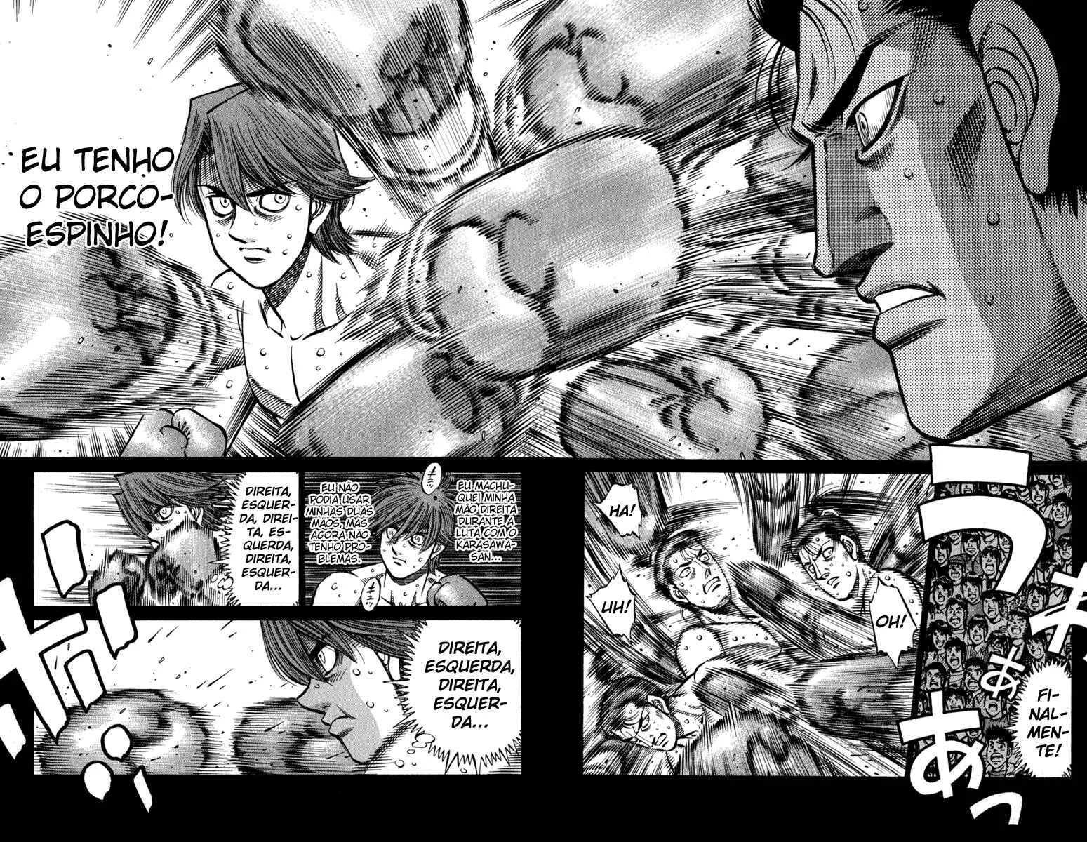 Hajime no Ippo Capítulo 889 – Obstáculo Invisível