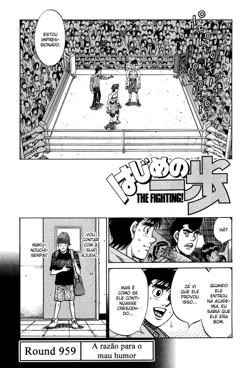 Hajime no Ippo Capítulo 889 – Obstáculo Invisível