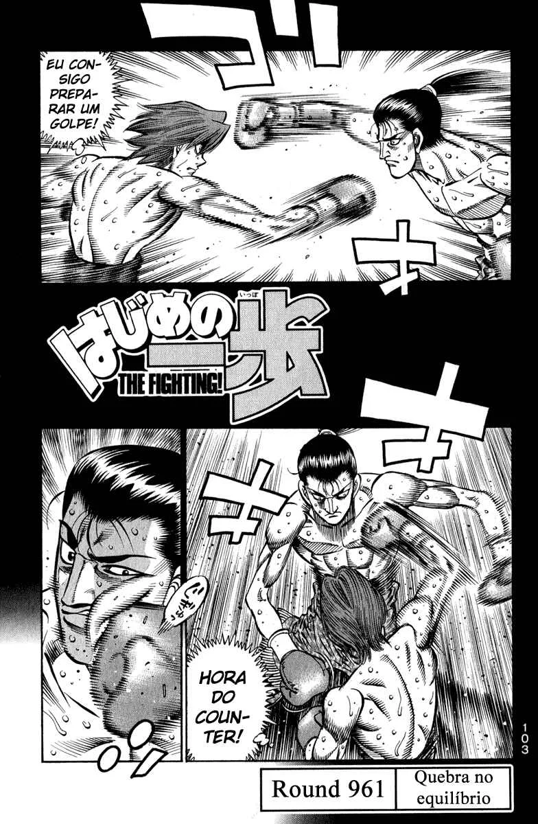 Hajime no Ippo Capítulo 889 – Obstáculo Invisível