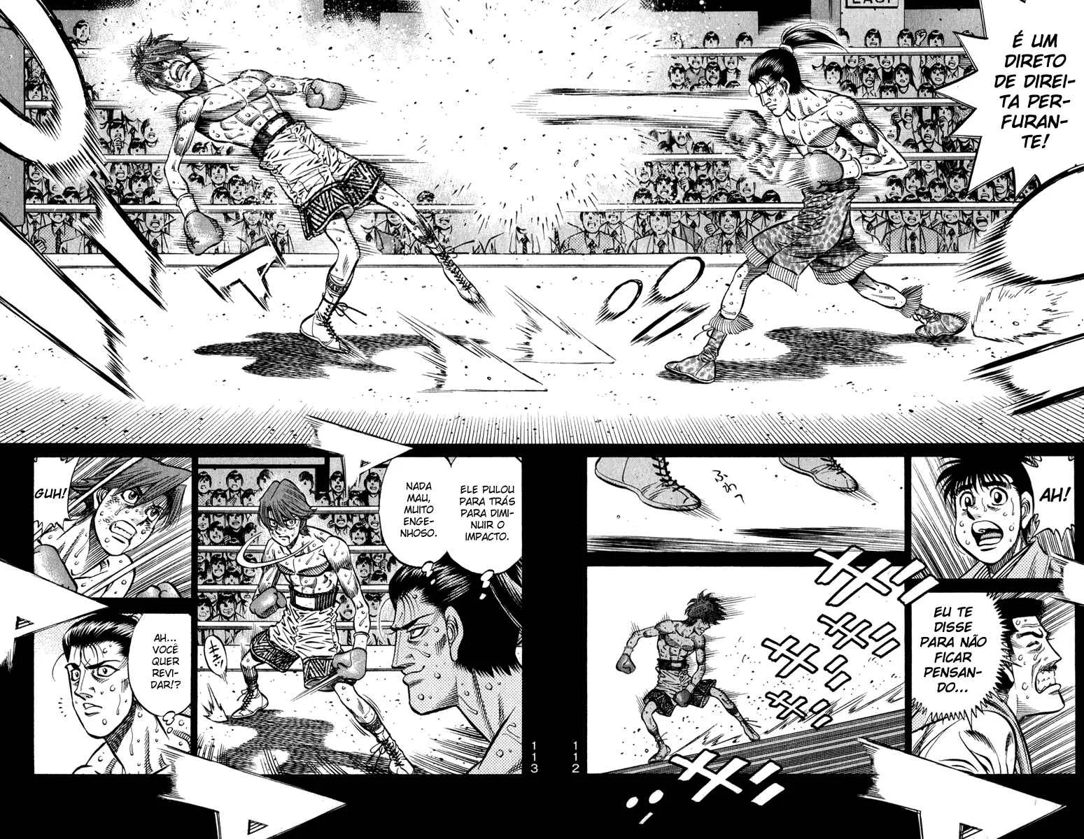 Hajime no Ippo Capítulo 889 – Obstáculo Invisível
