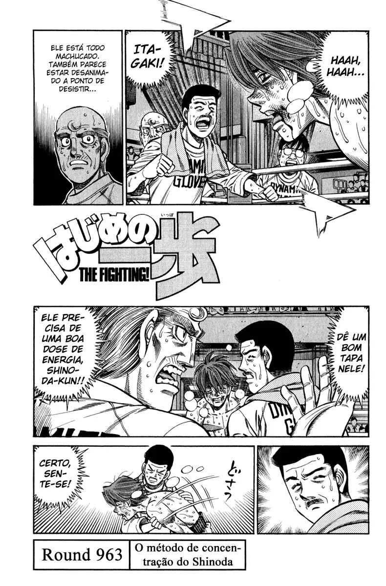 Hajime no Ippo Capítulo 889 – Obstáculo Invisível