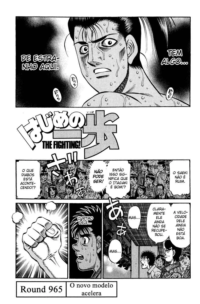 Hajime no Ippo Capítulo 889 – Obstáculo Invisível