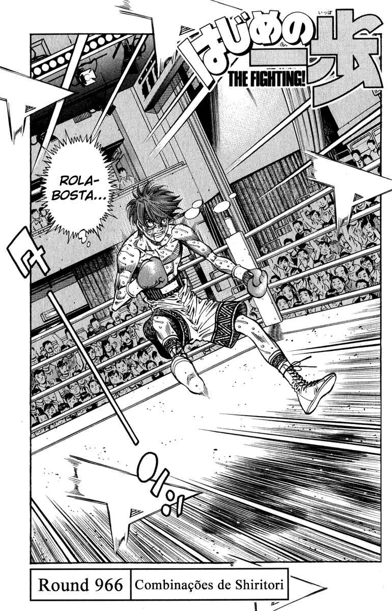 Hajime no Ippo Capítulo 889 – Obstáculo Invisível