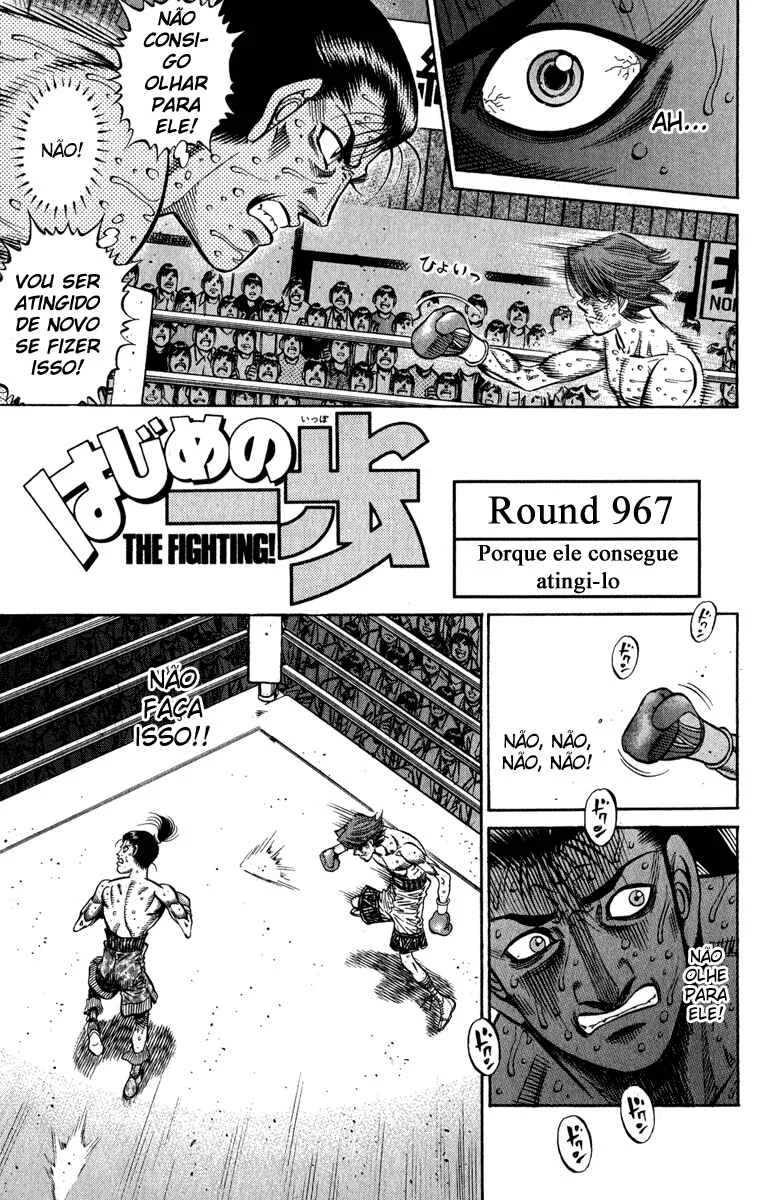 Hajime no Ippo Capítulo 889 – Obstáculo Invisível