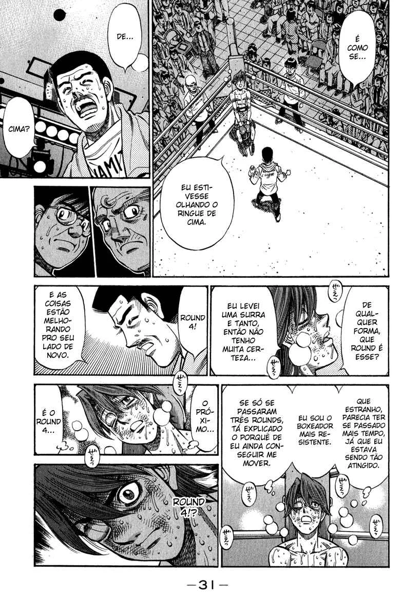 Hajime no Ippo Capítulo 889 – Obstáculo Invisível