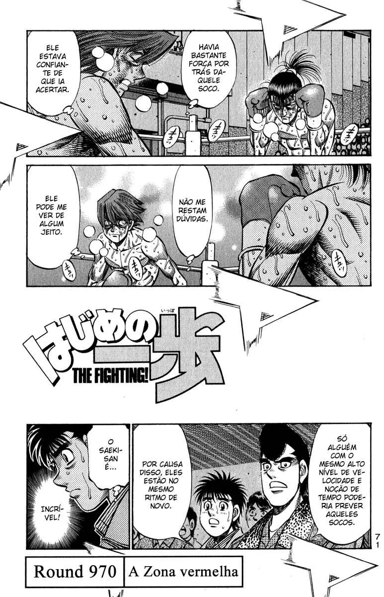 Hajime no Ippo Capítulo 889 – Obstáculo Invisível