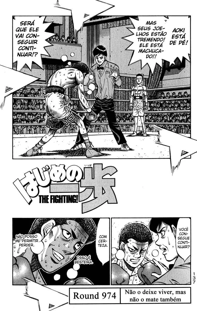Hajime no Ippo Capítulo 889 – Obstáculo Invisível