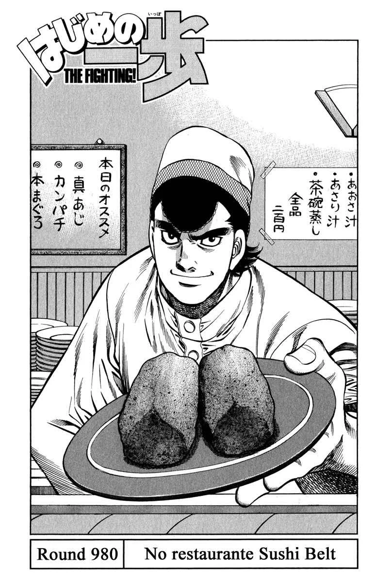 Hajime no Ippo Capítulo 889 – Obstáculo Invisível