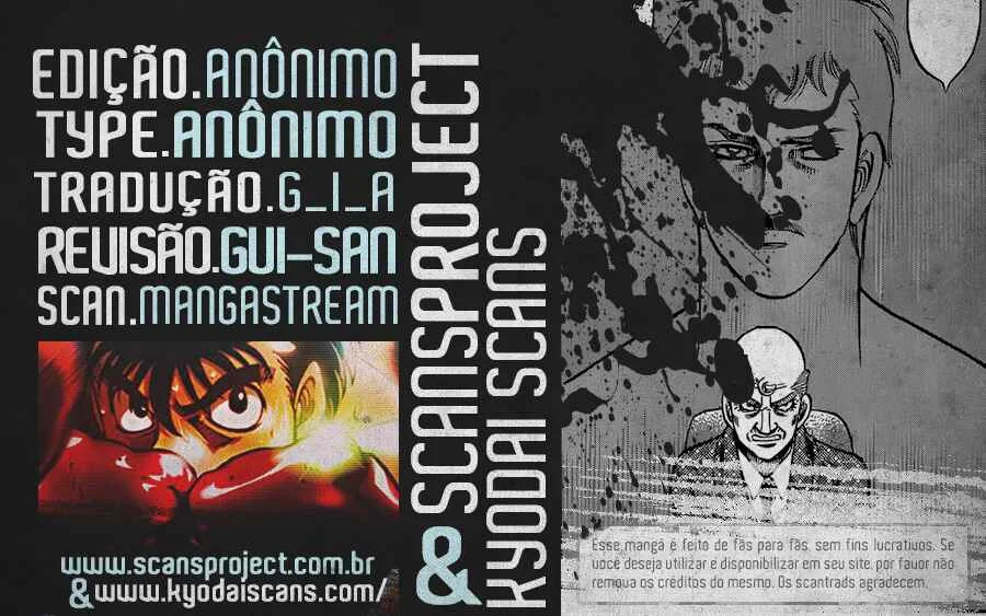 Hajime no Ippo Capítulo 889 – Obstáculo Invisível