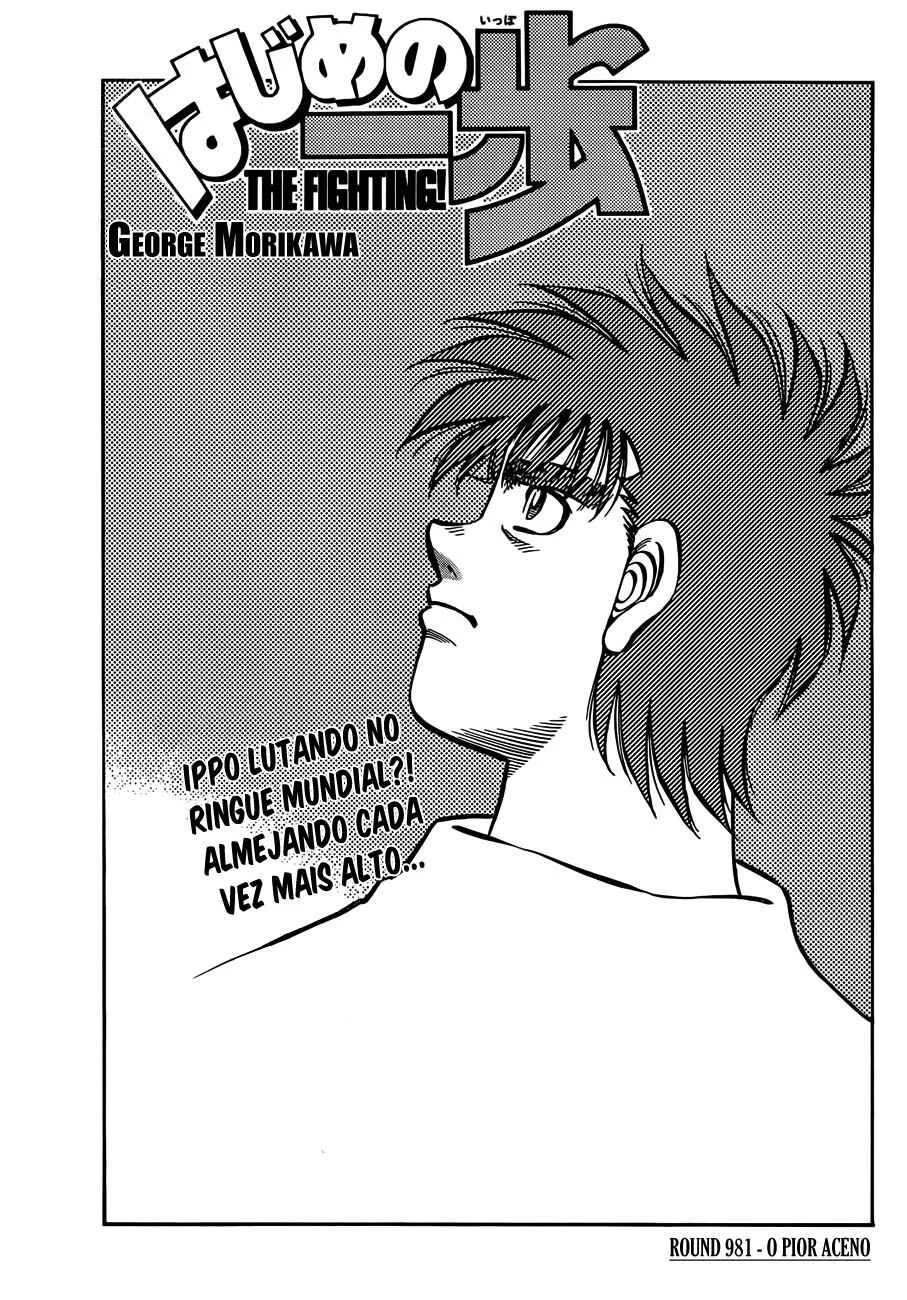 Hajime no Ippo Capítulo 889 – Obstáculo Invisível