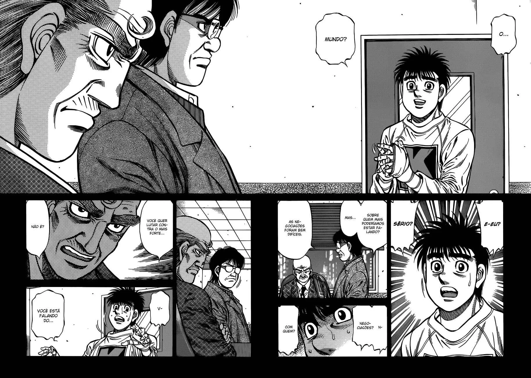 Hajime no Ippo Capítulo 889 – Obstáculo Invisível
