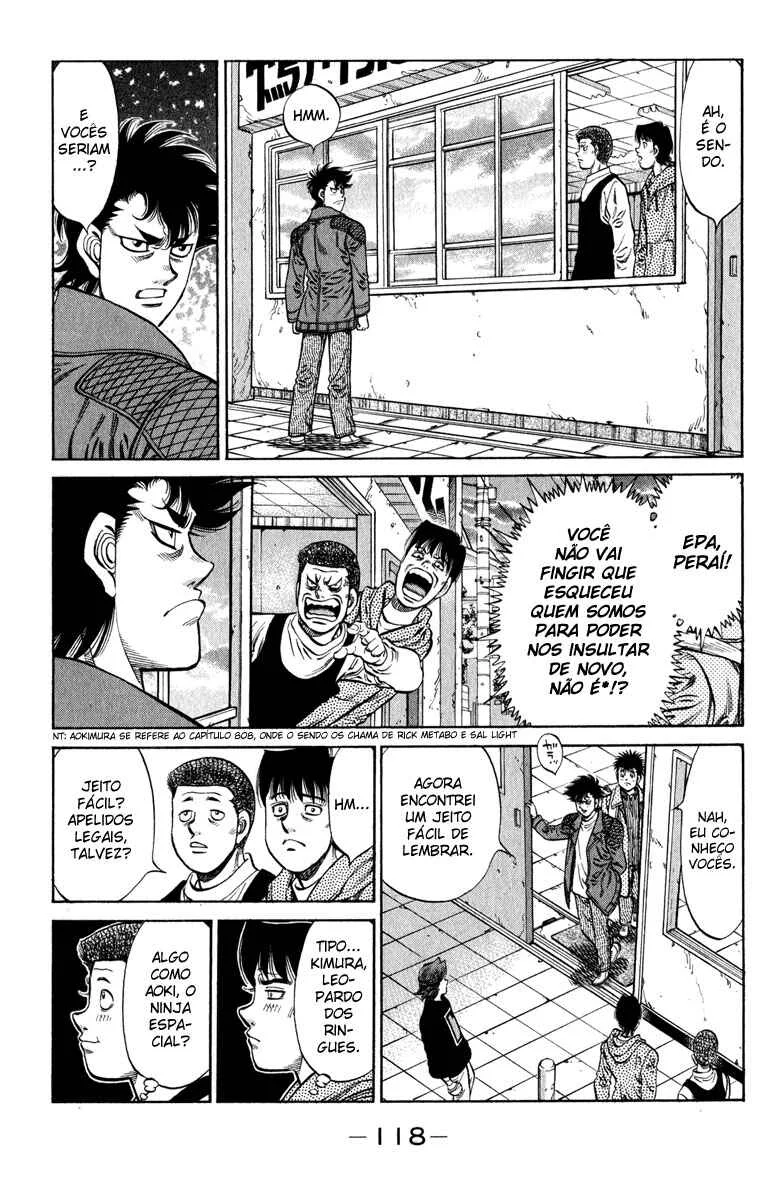 Hajime no Ippo Capítulo 889 – Obstáculo Invisível