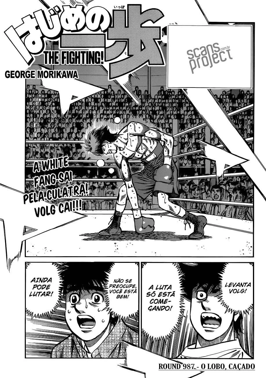 Hajime no Ippo Capítulo 889 – Obstáculo Invisível