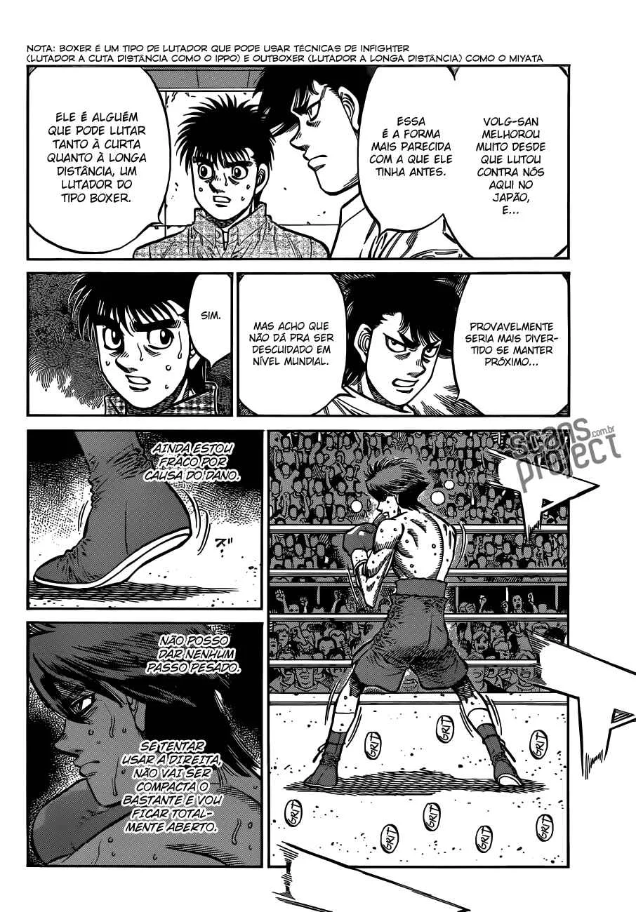 Hajime no Ippo Capítulo 889 – Obstáculo Invisível