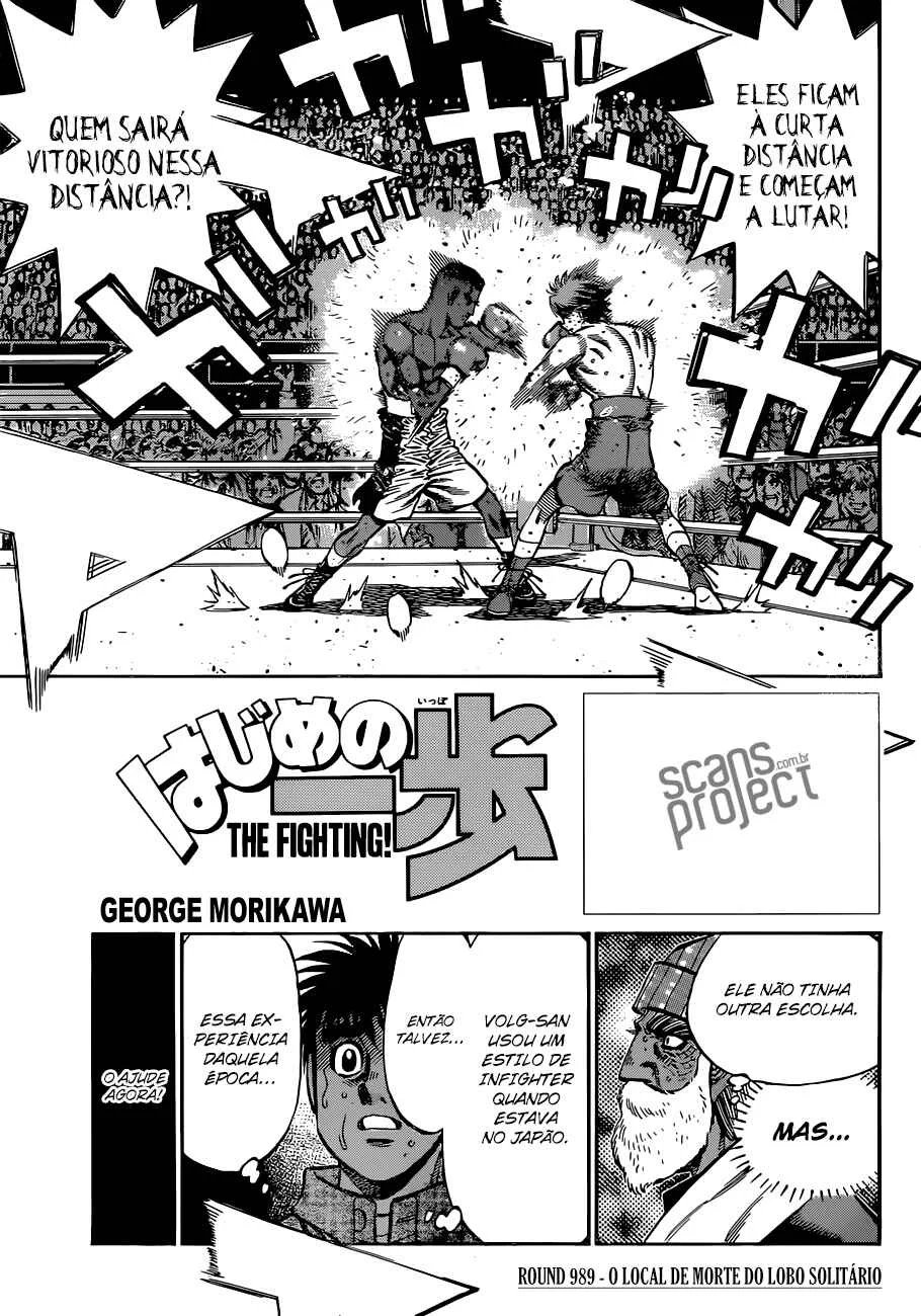 Hajime no Ippo Capítulo 889 – Obstáculo Invisível