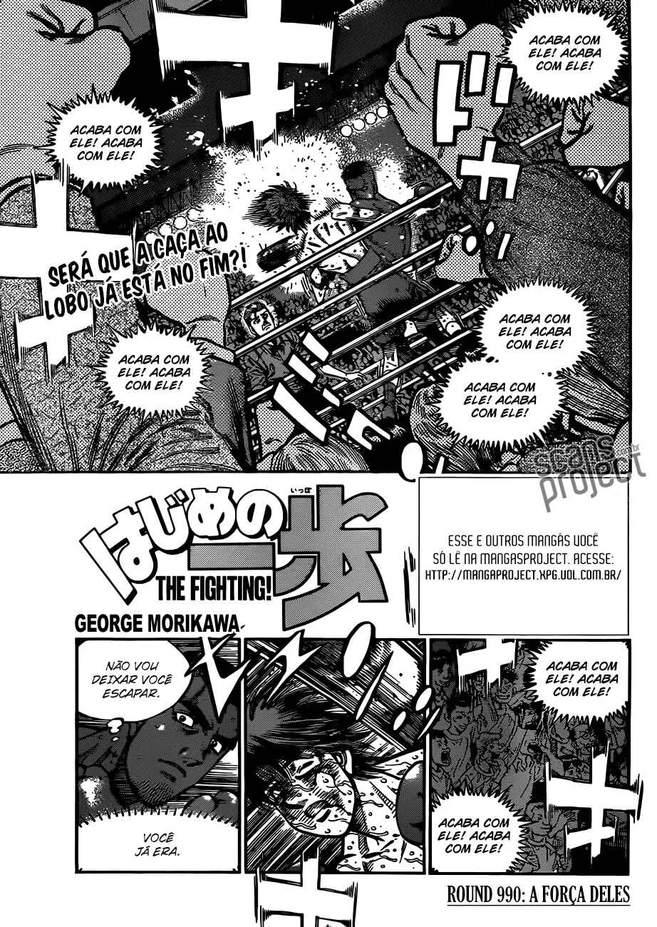 Hajime no Ippo Capítulo 889 – Obstáculo Invisível