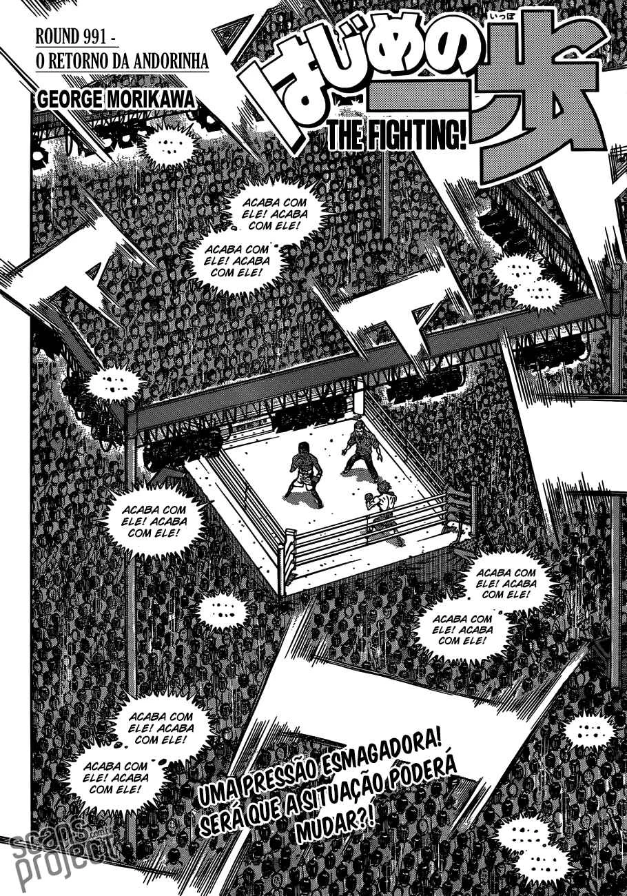 Hajime no Ippo Capítulo 889 – Obstáculo Invisível